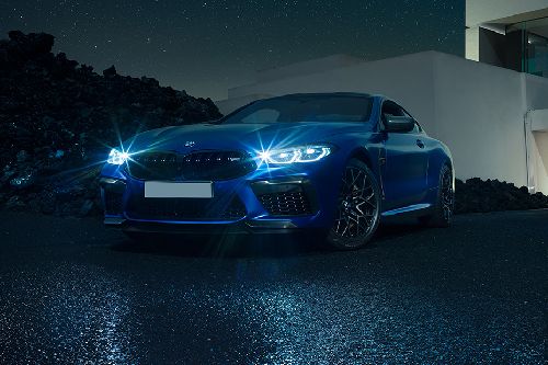 BMW M8 Front Side View
