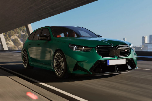 บีเอ็มดับเบิลยู M5 Touring Front Medium View