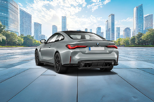 Rear Medium View of บีเอ็มดับเบิลยู เอ็ม 4 คูเป้