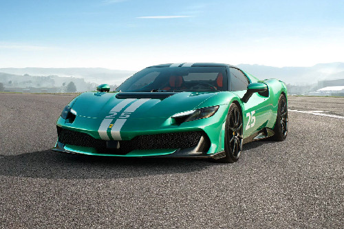 296 Speciale Front angle low view