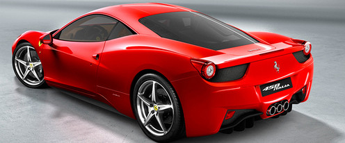 458 Italia Side view