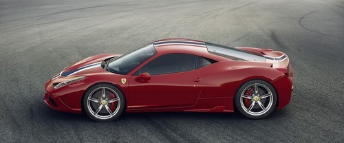458 Speciale Side view