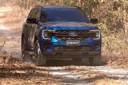 Ford Everest Sport Front Side View