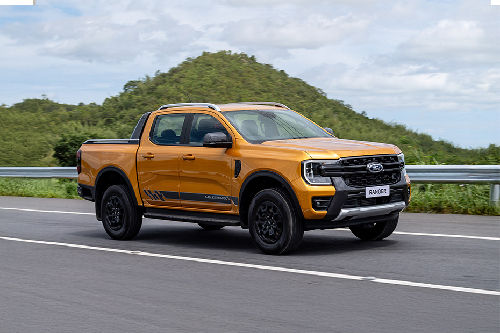 Ranger Wildtrak Front angle low view