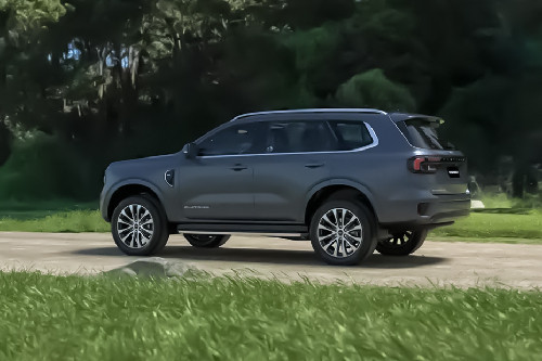 Rear Cross View of ฟอร์ด เอเวอร์เรสต์