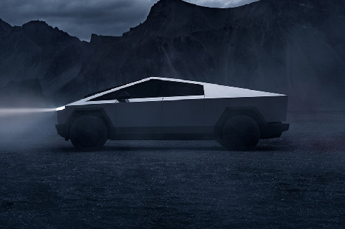 Cybertruck Side view