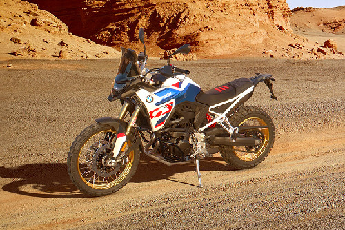 BMW F 900 GS Slant Front View Full Image