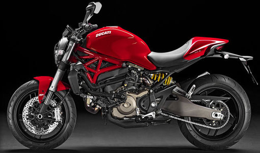 Ducati Monster 821 Left Side View Full Image