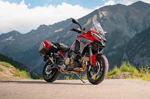 Ducati Multistrada Slant Front View Full Image