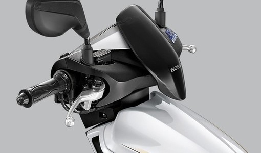 Honda Moove 14 Handle Bar View
