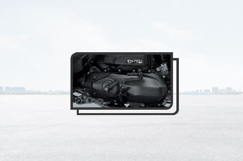 Honda Zoomer-X Engine View