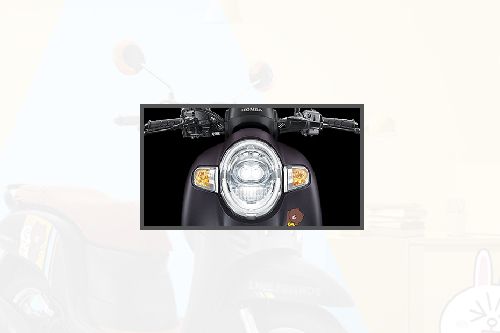 Honda Scoopy I Line Friends Head Light View