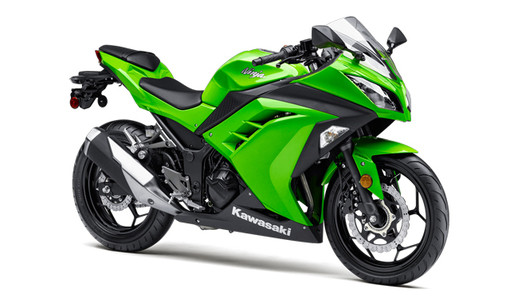 คาวาซากิ นินจา 300 Slant Rear View Full Image