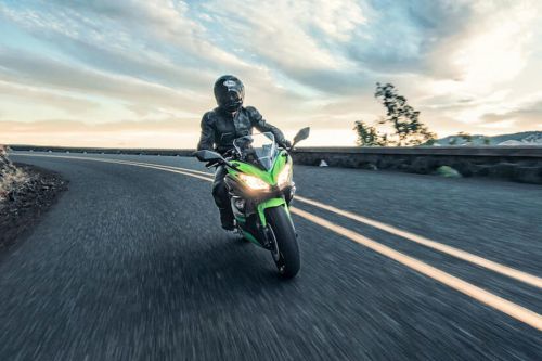 Kawasaki Ninja 650 Front View Full Image