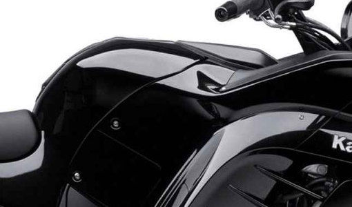 Kawasaki GTR 1400 Fuel Tank View