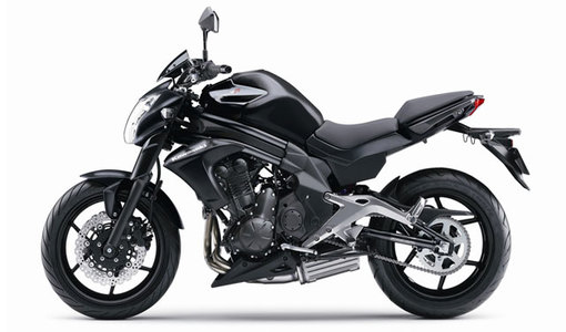 Kawasaki Er-6n Left Side View Full Image