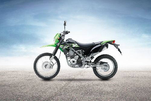Kawasaki KLX150 Left Side View Full Image