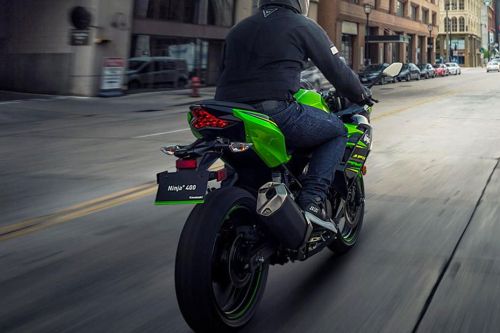 Kawasaki Ninja 400 Rear Viewfull Image