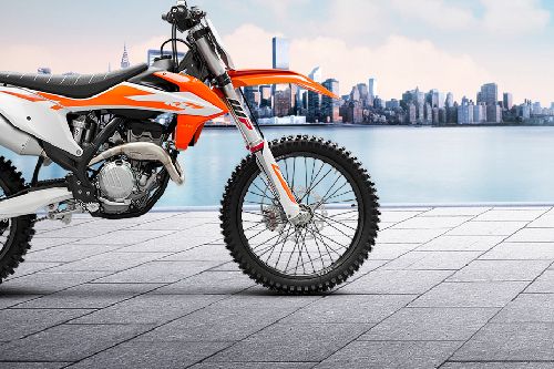 KTM 250 SX‑F Front Tyre View