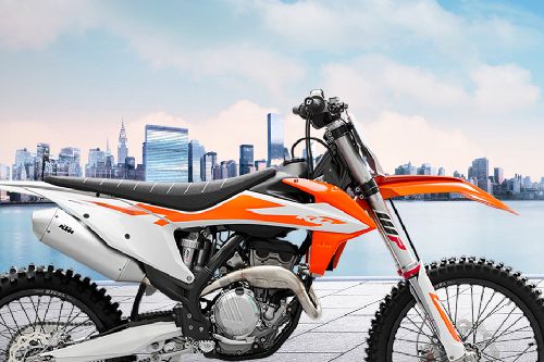 KTM 250 SX‑F Fuel Tank View