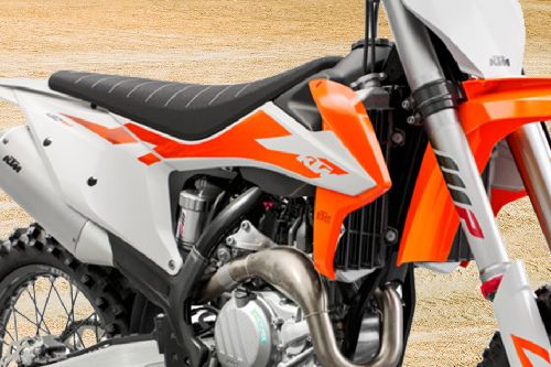 KTM 450 SX‑F Fuel Tank View
