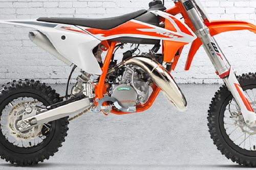 KTM 50 SX Engine View
