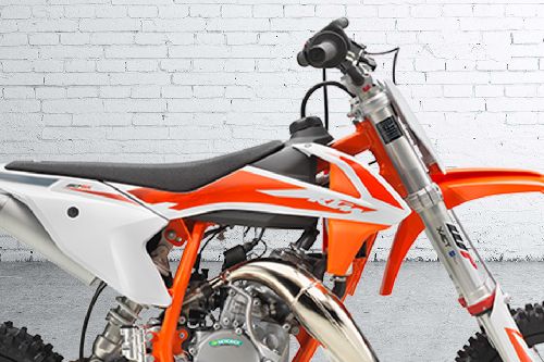 KTM 50 SX Fuel Tank View