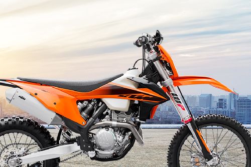 KTM 250 EXC‑F Fuel Tank View