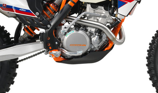 KTM 500 EXC Six Days Engine View
