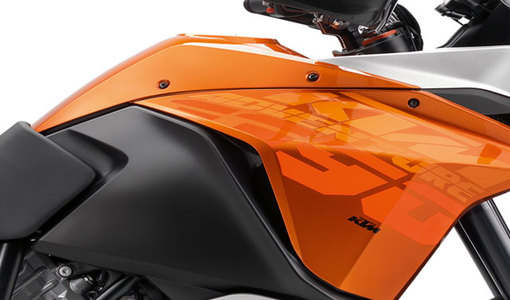 KTM 1190 Adventure Fuel Tank View
