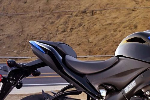 Suzuki GSX-S1000F Slant Rear View Full Image