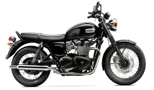 Triumph Bonneville T100 Right Side Viewfull Image