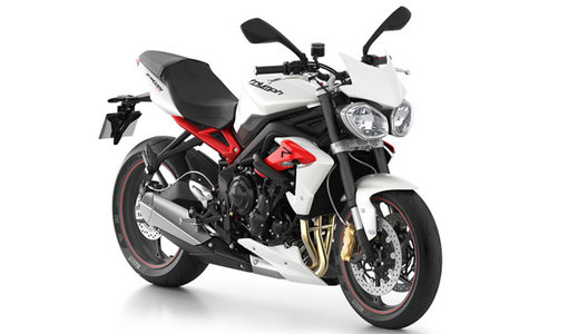 Triumph Street Triple R Slant Rear View Full Image