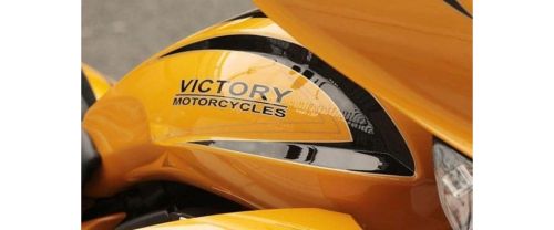 Victory Touring Fuel Tank View
