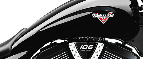 Victory Vegas 8-ball Fuel Tank View