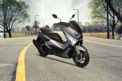 Yamaha Nmax Slant Rear View Full Image