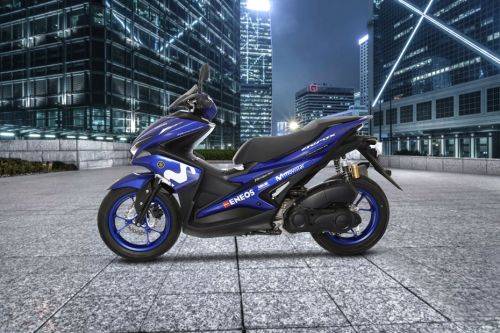 Yamaha Aerox Motogp Edition 23 Motorcycle Price Find Reviews Specs Zigwheels Thailand