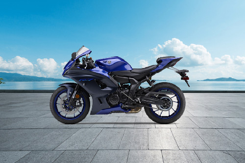 Yamaha YZF-R7 Left Side View Full Image