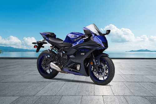 Yamaha YZF-R7 Slant Rear View Full Image