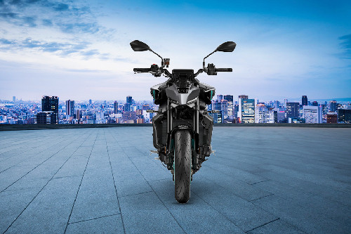 Yamaha MT-09 Y-AMT Front View Full Image