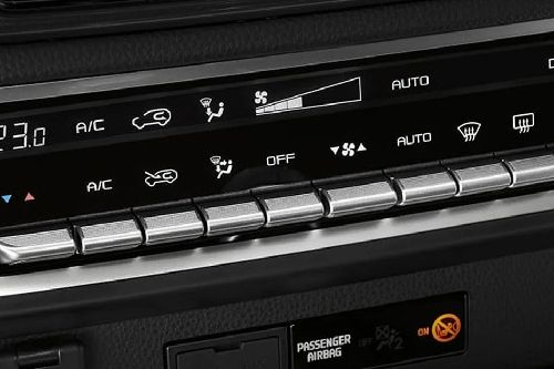 Front AC Controls of Isuzu D-Max 2 Door