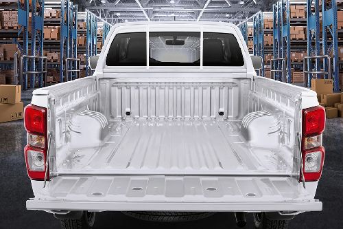 Trunk Open Closer View of D-Max Spark