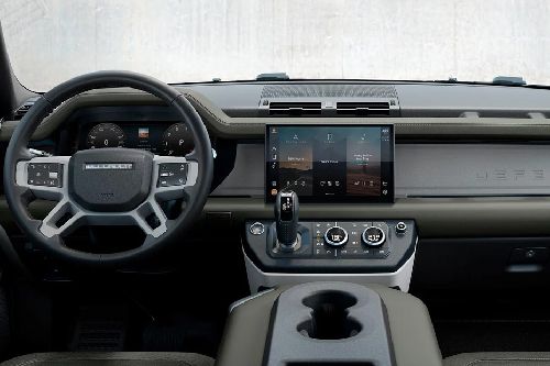 Dashboard View of Defender 130