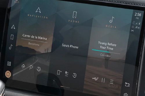 Defender 90 touch screen