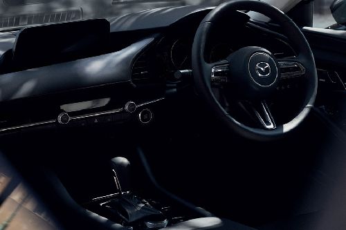 Dashboard View of 3 Sedan