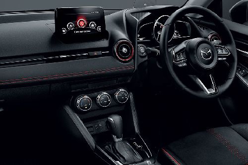 Dashboard View of 2 Sedan