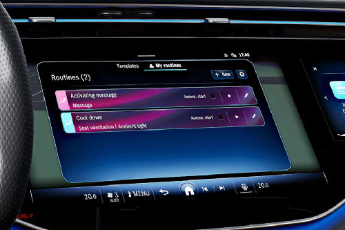 อี-คลาส ซาลูน touch screen