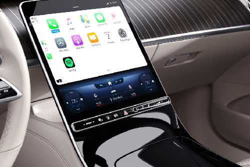 Front AC Controls of Mercedes-Benz Maybach S-Class