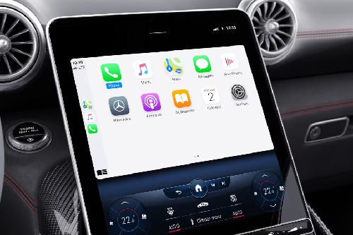 AMG SL Roadster touch screen