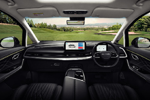 Dashboard View of Maxus 9